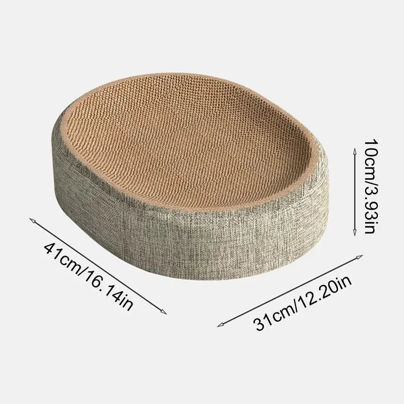 Supéria 2-in-1 Sisal Cat Scratcher Bed