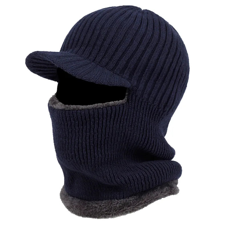 Supéria Knit Beanie Balaclava with Visor