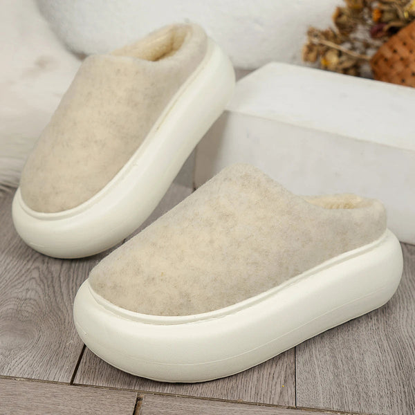 Supéria Warm Plush Winter Slippers for Women