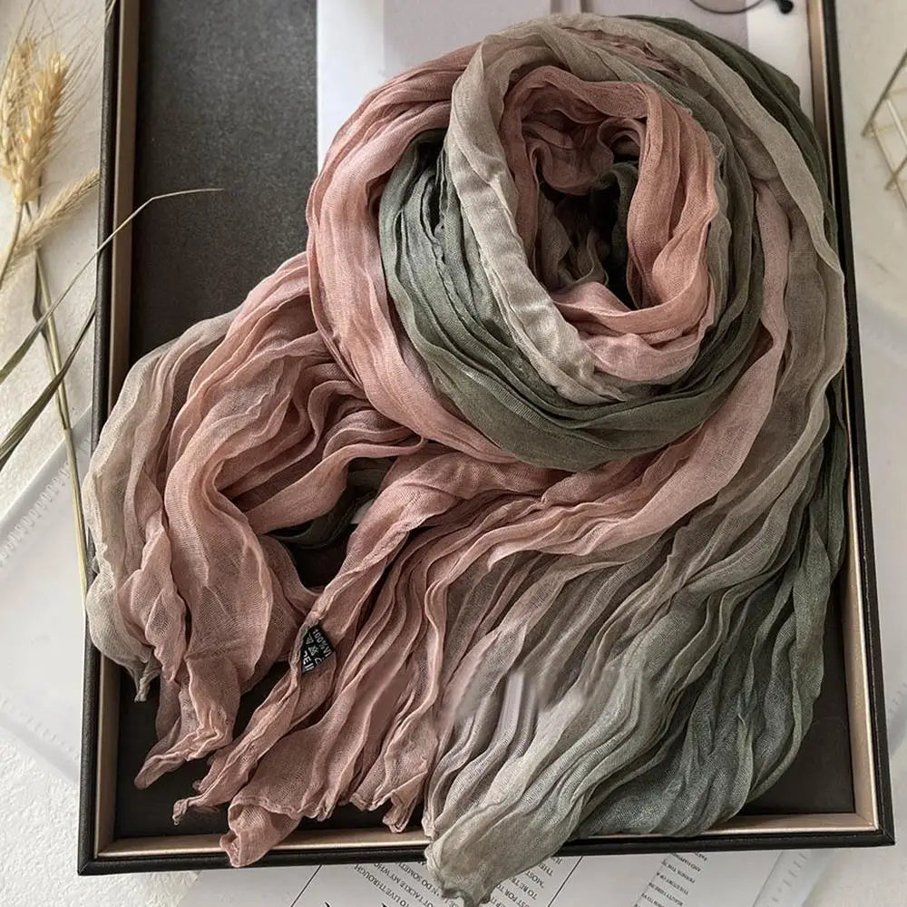 Supéria Soft Gradient Cotton Winter Scarf