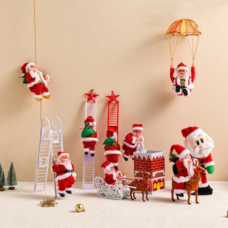 Supéria Climbing Santa Holiday Toy