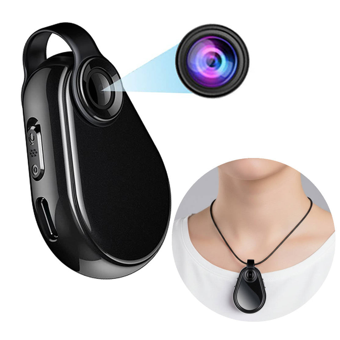 Supéria Hidden Camera Necklace