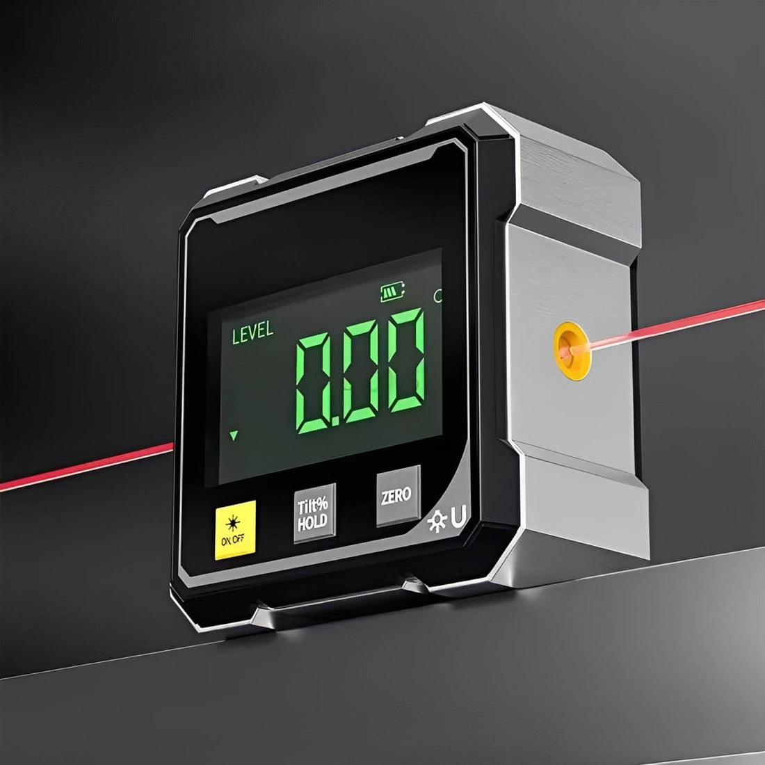 Supéria Digital Angle Gauge with Laser