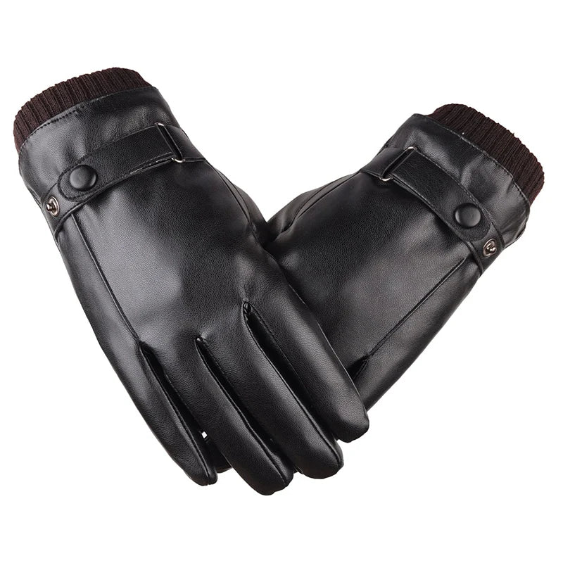 Supéria Men's Touch Screen Leather Gloves