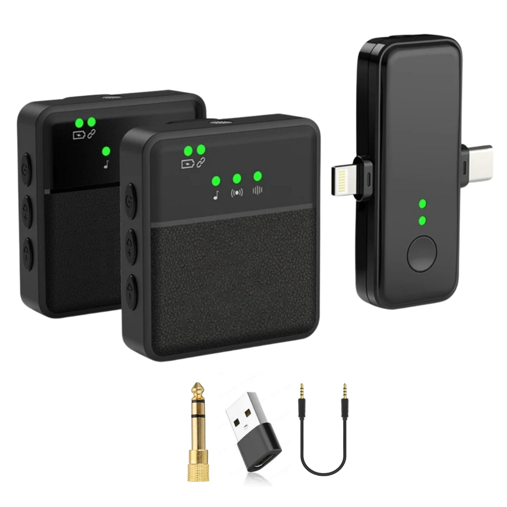 Supéria Wireless Lavalier Lapel Microphone