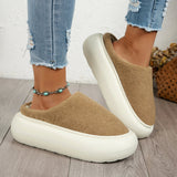 Supéria Warm Plush Winter Slippers for Women