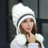 Supéria Fleece-Lined Pom Pom Winter Hat