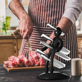 Supéria Humanoid Kitchen Knife Holder Set