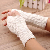 Supéria Women's Knit Winter Fingerless Gloves