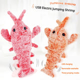 Supéria Electric Jumping Shrimp Pet Toy