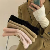 Supéria Plush Cozy Fingerless Gloves for Women