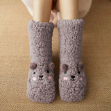 Supéria Kawaii Bear Fleece Warm Socks