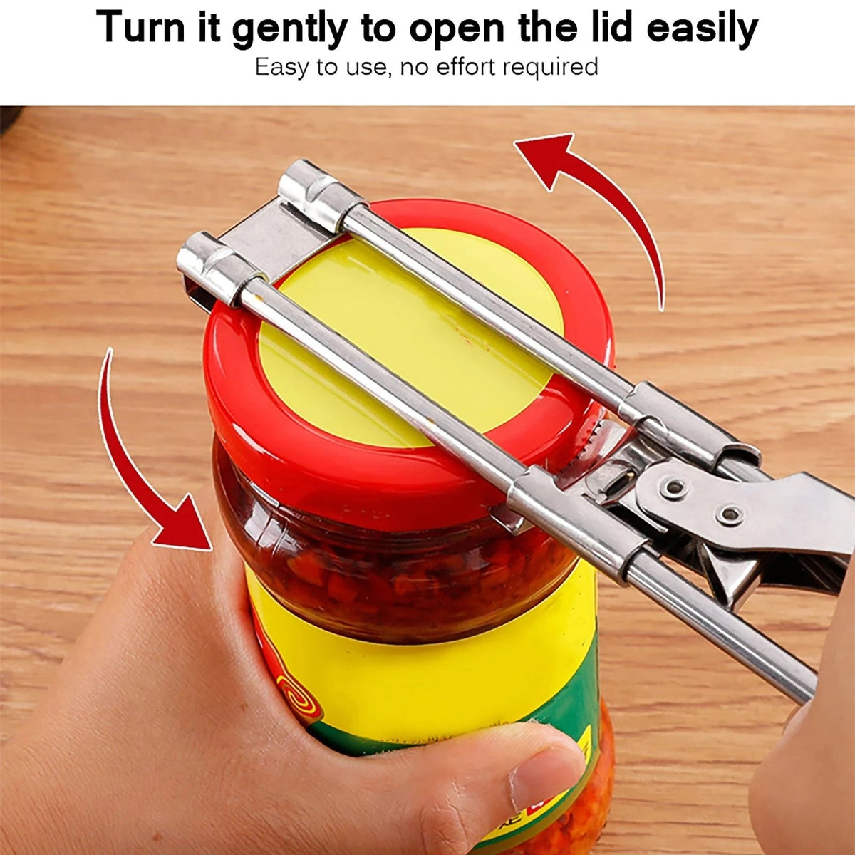 Supéria Adjustable Multi-Function Jar Opener
