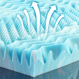 Supéria Cooling Egg Crate Mattress Topper