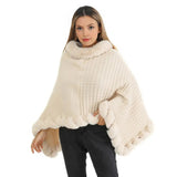 Supéria Faux Fur Shawl Cloak for Women