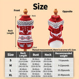 Supéria Knitted Dog Christmas Sweater