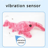 Supéria Electric Jumping Shrimp Pet Toy