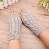 Supéria Women's Knit Winter Fingerless Gloves