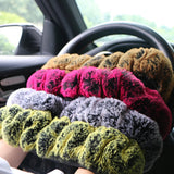 Supéria Plush Winter Steering Wheel Cover