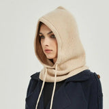 Supéria Knitted Hooded Balaclava Neck Warmer