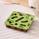 Supéria Felt Interactive Cat Puzzle Box