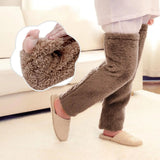 Supéria Fuzzy Thigh High Warm Socks