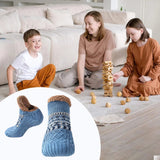 Supéria Knitted Fleece-Lined Slipper Socks