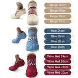 Supéria Knitted Fleece-Lined Slipper Socks