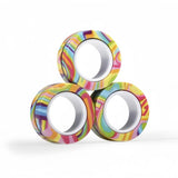 Supéria Magnetic Fidget Ring Spinner Set