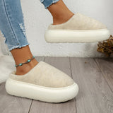 Supéria Warm Plush Winter Slippers for Women
