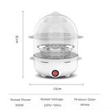 Supéria Multifunctional Electric Egg Cooker