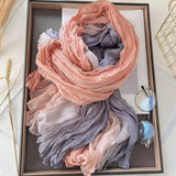 Supéria Soft Gradient Cotton Winter Scarf