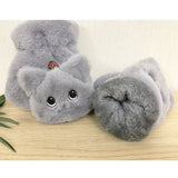 Supéria Plush Animal Fingerless Gloves