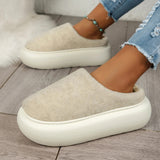 Supéria Warm Plush Winter Slippers for Women