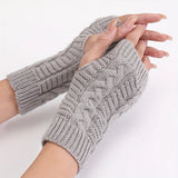 Supéria Women's Knit Winter Fingerless Gloves