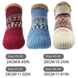 Supéria Knitted Fleece-Lined Slipper Socks