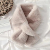 Supéria Faux Fur Cross Collar Winter Scarf