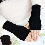 Supéria Women's Knit Winter Fingerless Gloves