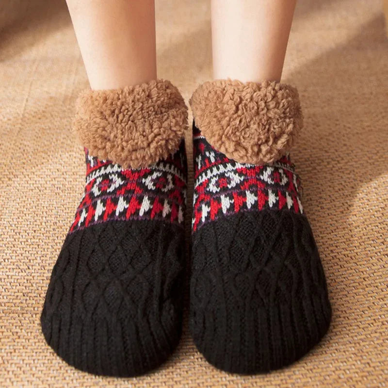 Supéria Snow Pattern Warm Winter Socks