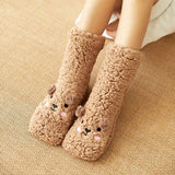 Supéria Kawaii Bear Fleece Warm Socks