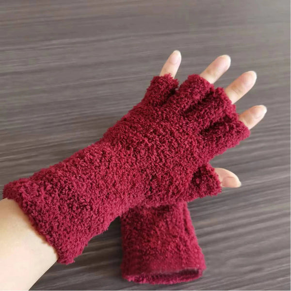 Supéria Knit Half-Finger Winter Gloves