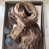 Supéria Soft Gradient Cotton Winter Scarf