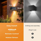 Supéria Motion Sensor Indoor Wall Light