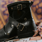 Supéria Men's Vintage Buckled Ankle Boots
