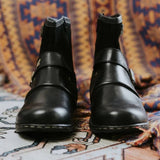Supéria Men's Vintage Buckled Ankle Boots