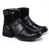 Supéria Men's Vintage Buckled Ankle Boots
