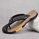 Supéria Men's Water-Resistant Toe Flip Flops