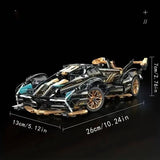 Supéria V12 Model Car Building Block Set