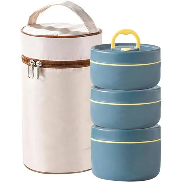 Supéria Insulated Stainless Steel Lunch Box Set
