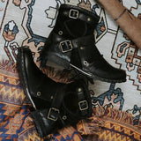Supéria Men's Vintage Buckled Ankle Boots
